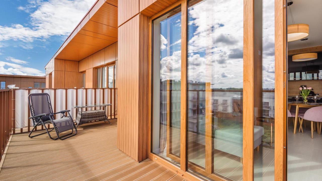 Apartamenty Sun & Snow Kolobrzeg Resorts Z Basenem Extérieur photo