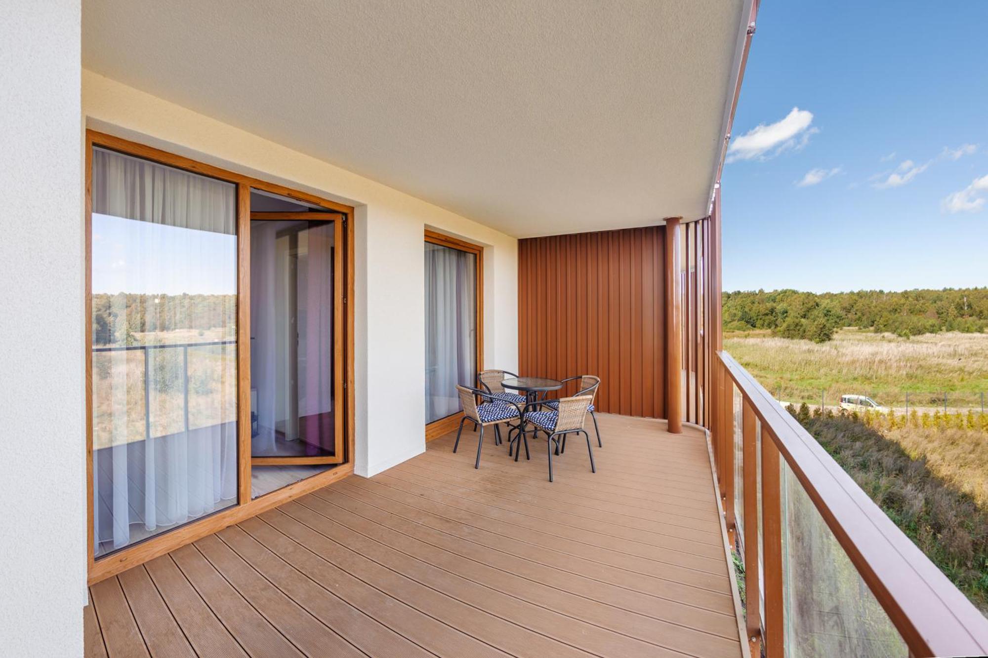 Apartamenty Sun & Snow Kolobrzeg Resorts Z Basenem Extérieur photo