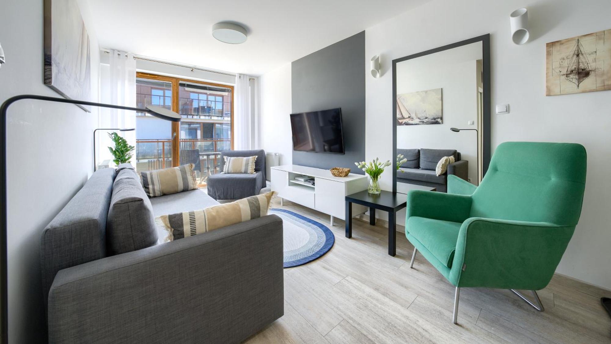 Apartamenty Sun & Snow Kolobrzeg Resorts Z Basenem Extérieur photo