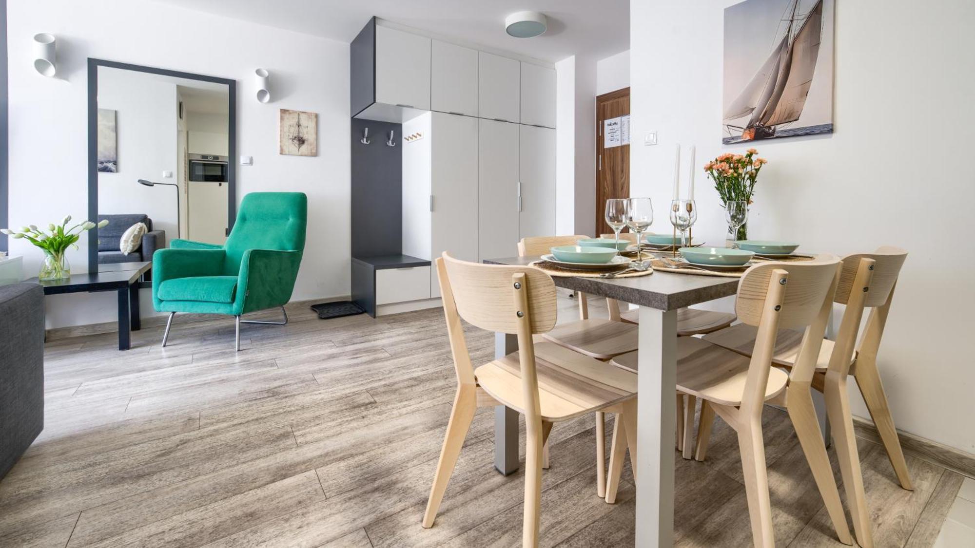 Apartamenty Sun & Snow Kolobrzeg Resorts Z Basenem Extérieur photo