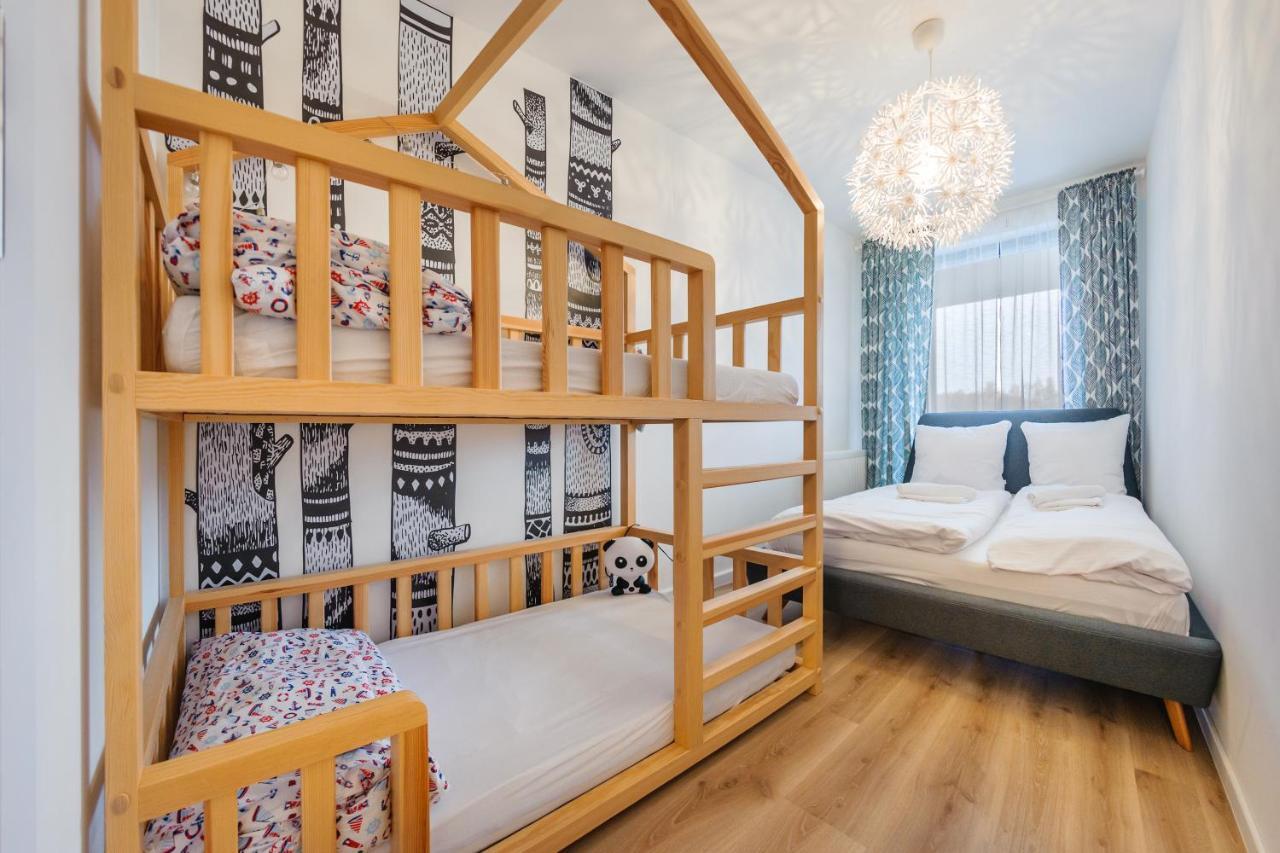 Apartamenty Sun & Snow Kolobrzeg Resorts Z Basenem Extérieur photo