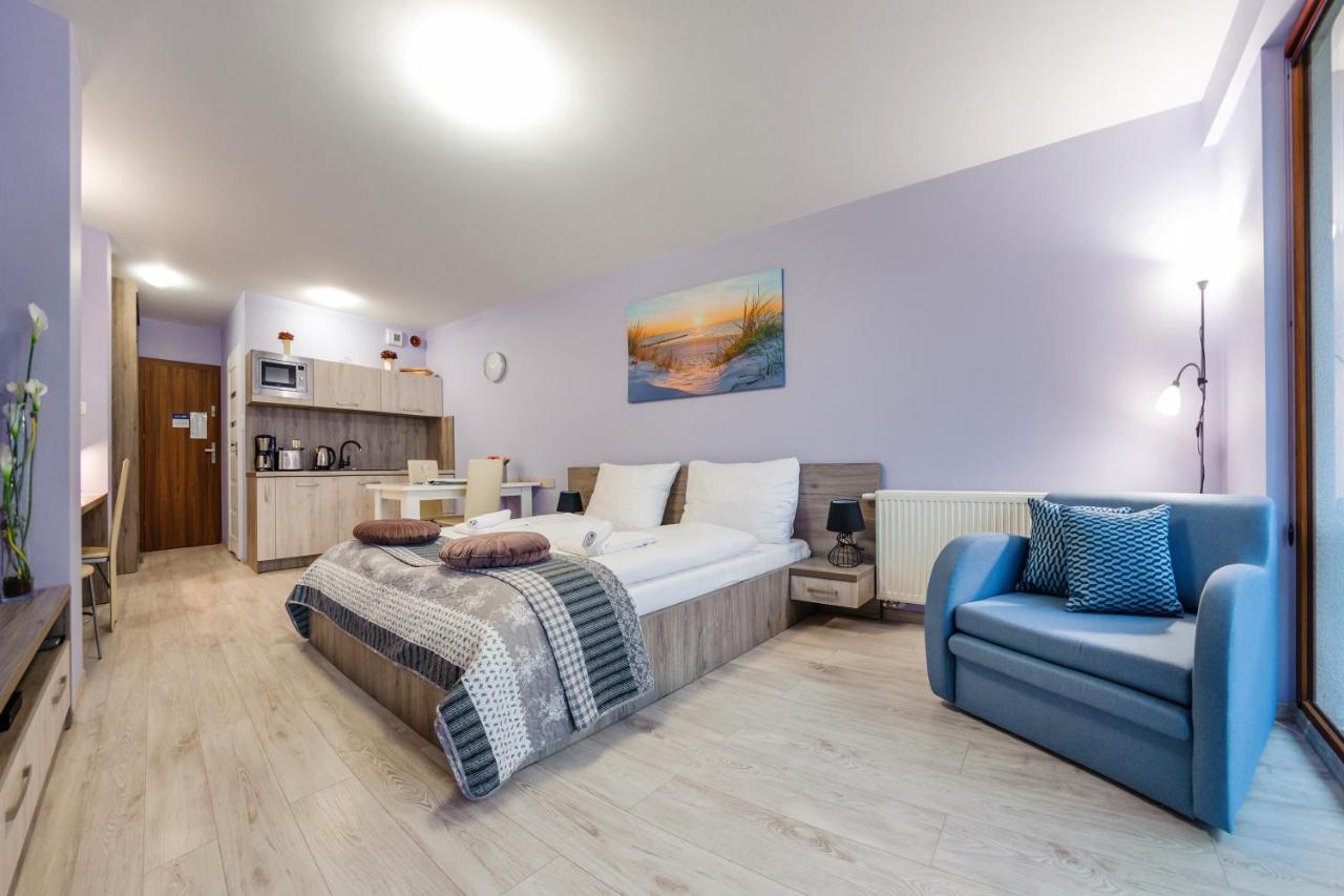 Apartamenty Sun & Snow Kolobrzeg Resorts Z Basenem Extérieur photo
